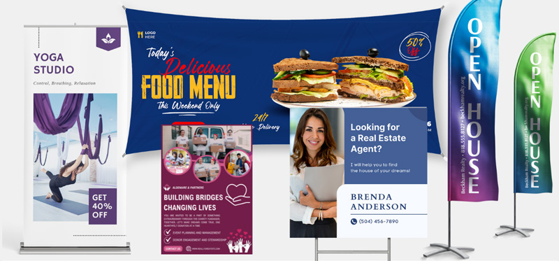banners signs and [oster printing in Metaire