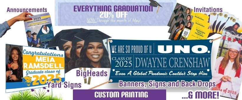 Banners and posters printing in Metairie